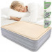 Надувная кровать Bestway FoamTop Comfort Raised Airbed(Queen) 203х152х46см со встр насосом,мягкий верх 67486 75_75