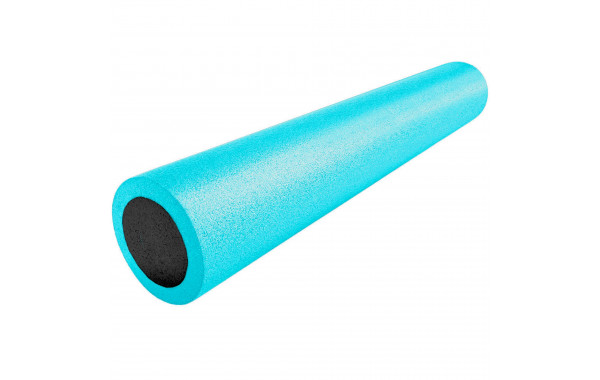 Ролик для йоги полнотелый 2-х цветный, 90х15см Sportex PEF90-44 зеленый\черный 600_380
