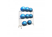 Стеллаж для гимнастических мячей (9 шт), 160x200x50см Spektr Sport