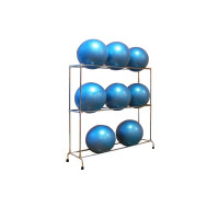 Стеллаж для гимнастических мячей (9 шт), 160x200x50см Spektr Sport