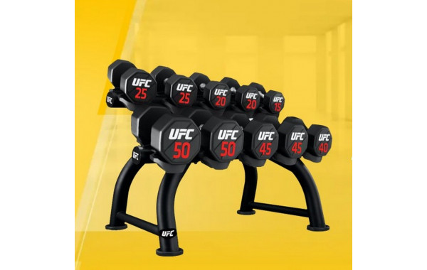 Уретановые гантели UFC Premium 24kg (пара) UFC UFC-DBPU-8316 600_380