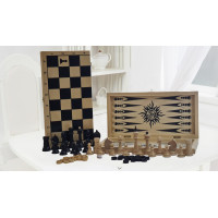 Игра 3 в 1 малая (нарды, шахматы, шашки) 508-22
