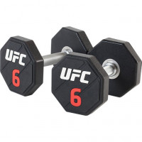 Premium уретановые гантели 6kg (пара) UFC UFC-DBPU-8307