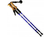 Палки для скандинавской ходьбы телескопическая, 2-х секционная R18143-PRO синий