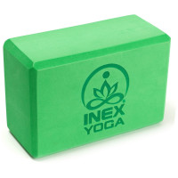 Блок для йоги Inex EVA Yoga Block YGBK-GG117 23x15x10 см, изумруд