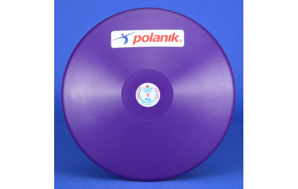 Диск тренировочный TRIAL, супер-мягкая резина, вес 2 кг Polanik DSK-2 600_380