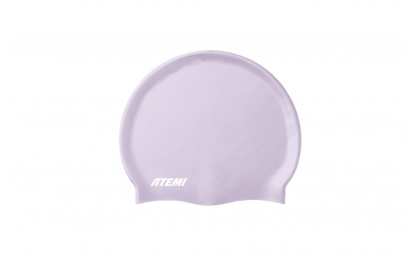 Шапочка для плавания Atemi silicone cap Violet flower TSC1LP сиреневый 600_380