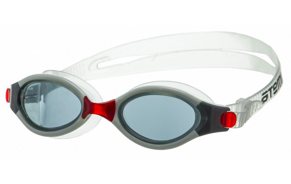 Очки для плавания Atemi B501 белый, красный 600_380