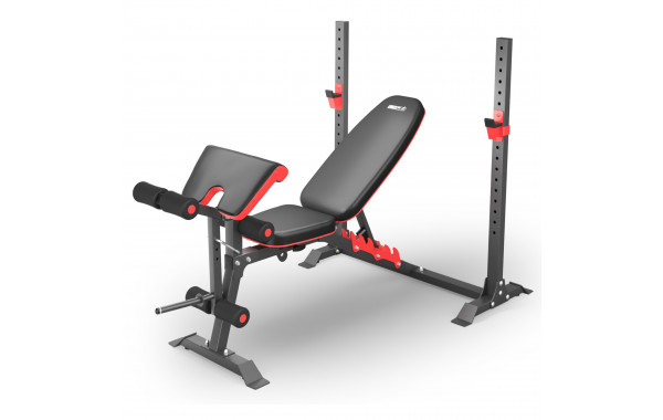 Скамья силовая со стойками UnixFit BENCH 130DD BSBNRK130DD 600_380