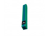 Пояс для единоборств Adidas Striped Belt adiTB02 зелено-синий