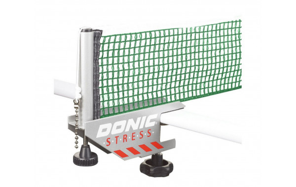 Сетка для настольного тенниса Donic Stress 410211-GG серый с зеленым 600_380