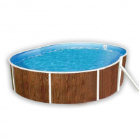 Морозоустойчивый бассейн Azuro 404DL, овальный 5,5х3,7х1,2 м mosaic (без оборудования)
