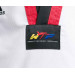 Добок для тхэквондо подростковый Adidas WTF Adi-Start белый с красно-черным воротником 75_75