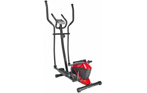 Эллиптический тренажер Sundays Fitness K8309H-1 (черный/красный) 600_380