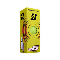 Мяч для гольфа Bridgestone e6 Yellow BGB1EYX желтый (3шт)