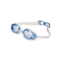 Очки для плавания Atemi силикон M508 голубой\белый