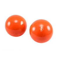 Мячи глянцевые Franklin Method 90.05 Franklin Universal, пара,10 см, оранжевый