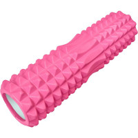 Ролик для йоги Sportex 45х15см ЭВА\АБС B31260-1 розовый