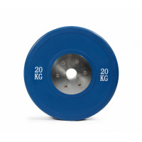 Диск соревновательный Stecter D50 мм 20 кг (синий) 2189