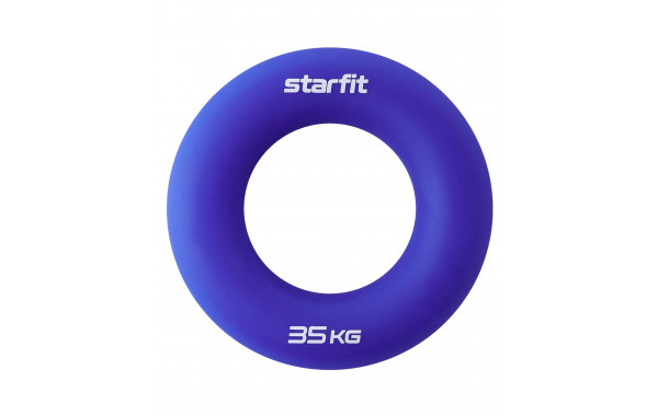 Эспандер кистевой Star Fit Кольцо, d8,8 см, 35 кг, силикогель ES-404 темно-синий 600_380