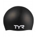 Шапочка для плавания TYR Long Hair Wrinkle-Free Silicone Cap LCSL\001 черный 75_75