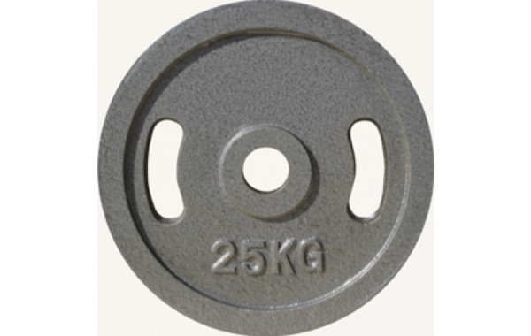 Диск металлический 25кг Johns DR71027 -25G серый 600_380