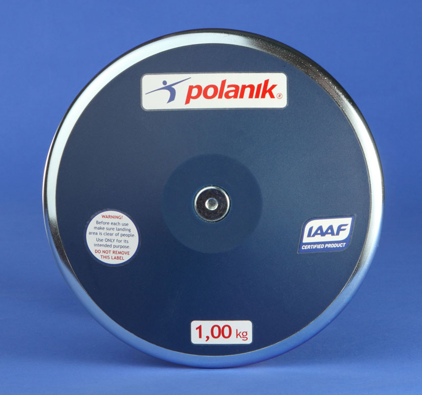 Диск соревновательный пластиковый 0,8 кг Polanik CPD11-0,8 825_773