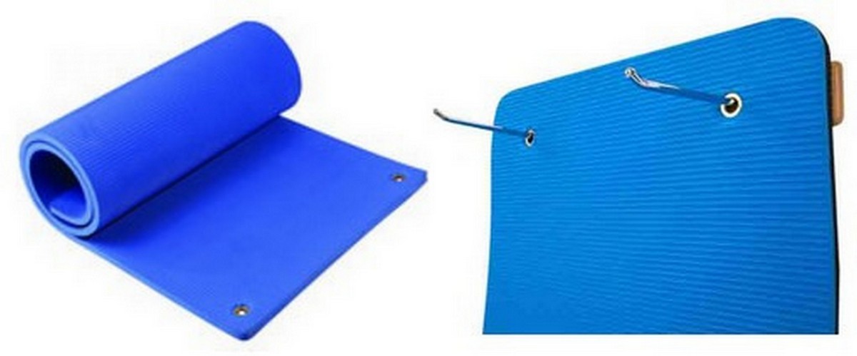 Настенный держатель для гимнастических ковриков с отверстиями Spektr Sport 1200_499
