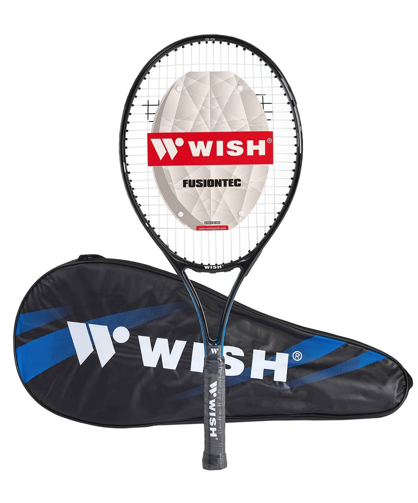 Ракетка для большого тенниса Wish FusionTec 300, 27’’ синий 1663_2000