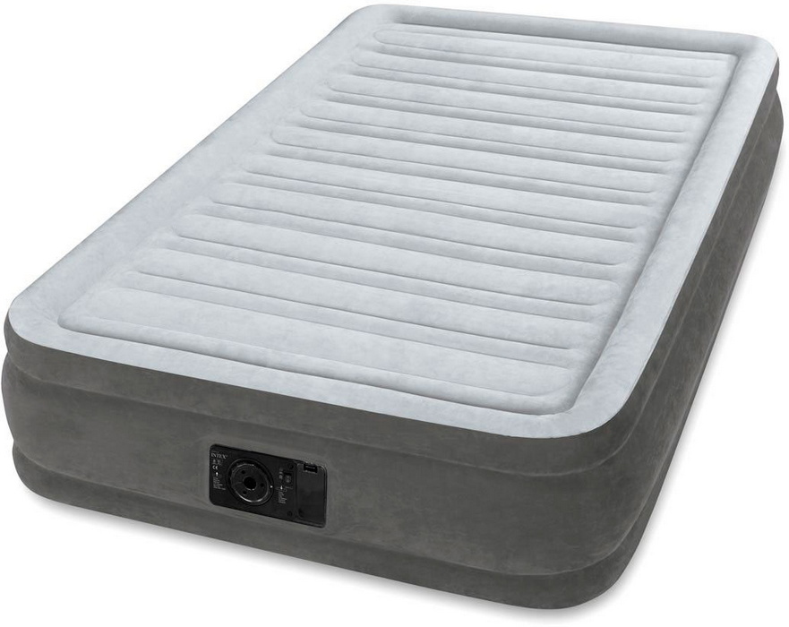 Надувная кровать Intex Comfort-Plush 99х191х33см, встроенный насос 220V 67766 881_700