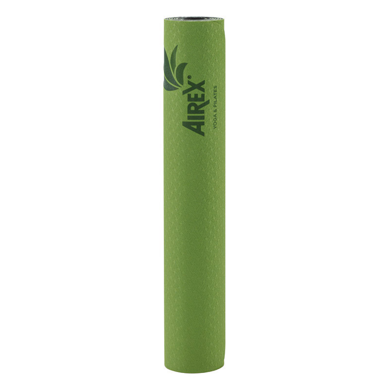 Коврик для йоги 183х61х0,4см Airex Yoga ECO Pro Mat YOGAECOPMGN зеленый 800_800