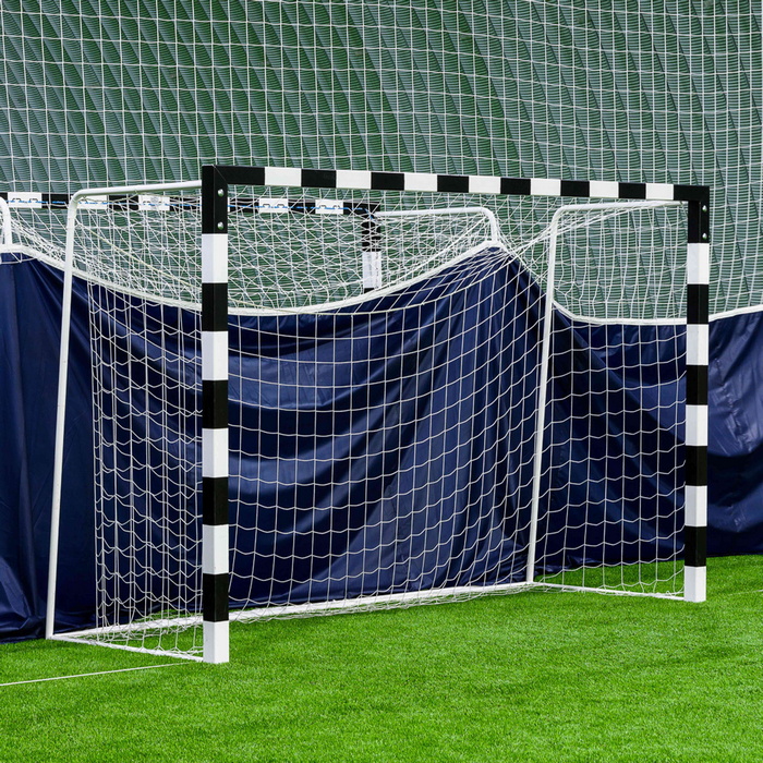 Ворота для мини-футбола, гандбола (с разметкой, без сетки) профиль 80х80 мм Zavodsporta шт 700_700
