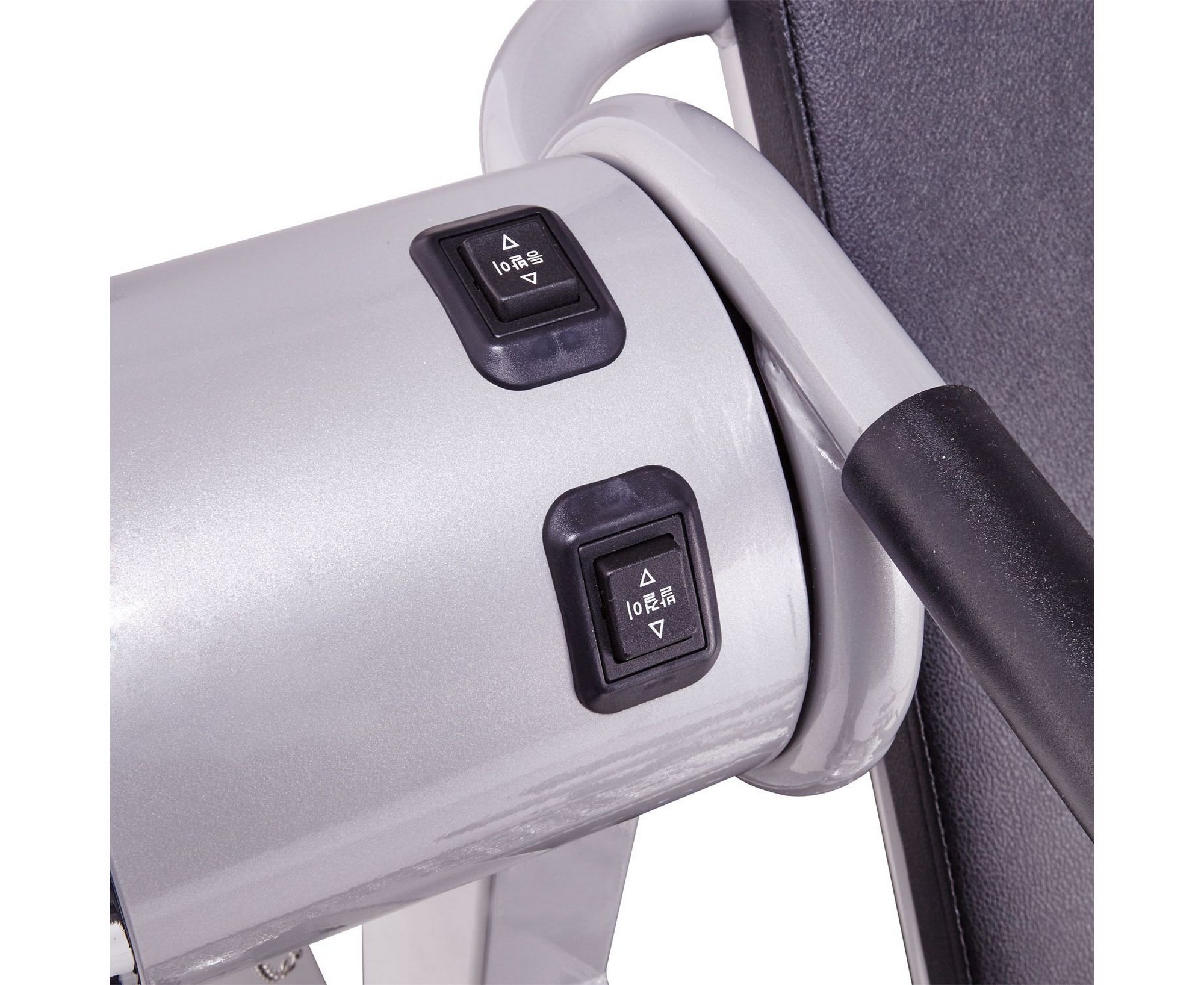 Инверсионный стол Z-UP Z-UP-5 серебряная рама, коричневая спинка электропривод 2000_1636