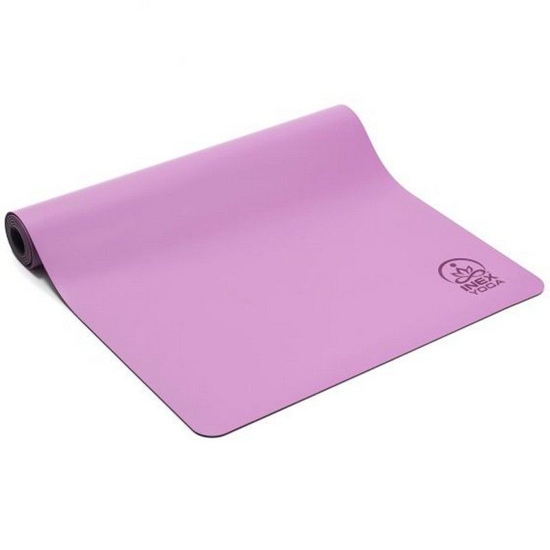 Коврик для йоги 185x68x0,4см Inex Yoga PU Mat полиуретан HG\PUMAT-PR\18-68-04 фиолетовый 800_800