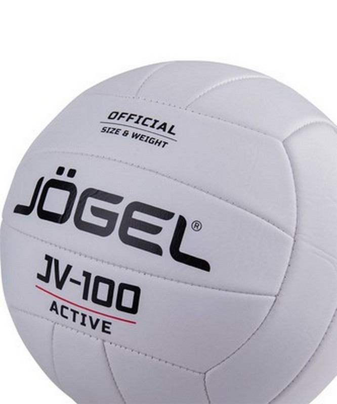 Мяч волейбольный Jogel JV-100 р.5, белый 666_800