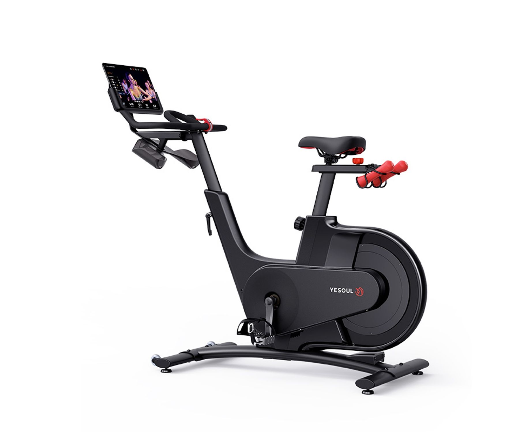 Велотренажер Yesoul Smart Spinning bike V1 черный 1834_1500