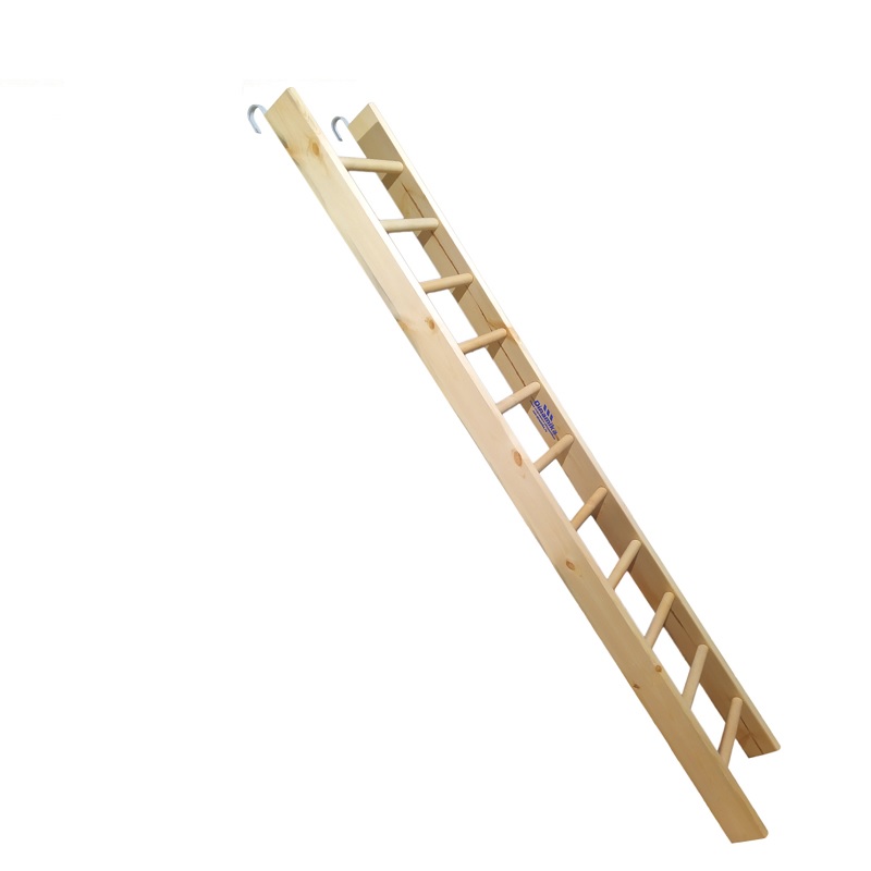 Лестница с зацепами Dinamika навесная деревянная 2280х420 мм ZSO-002075 800_800
