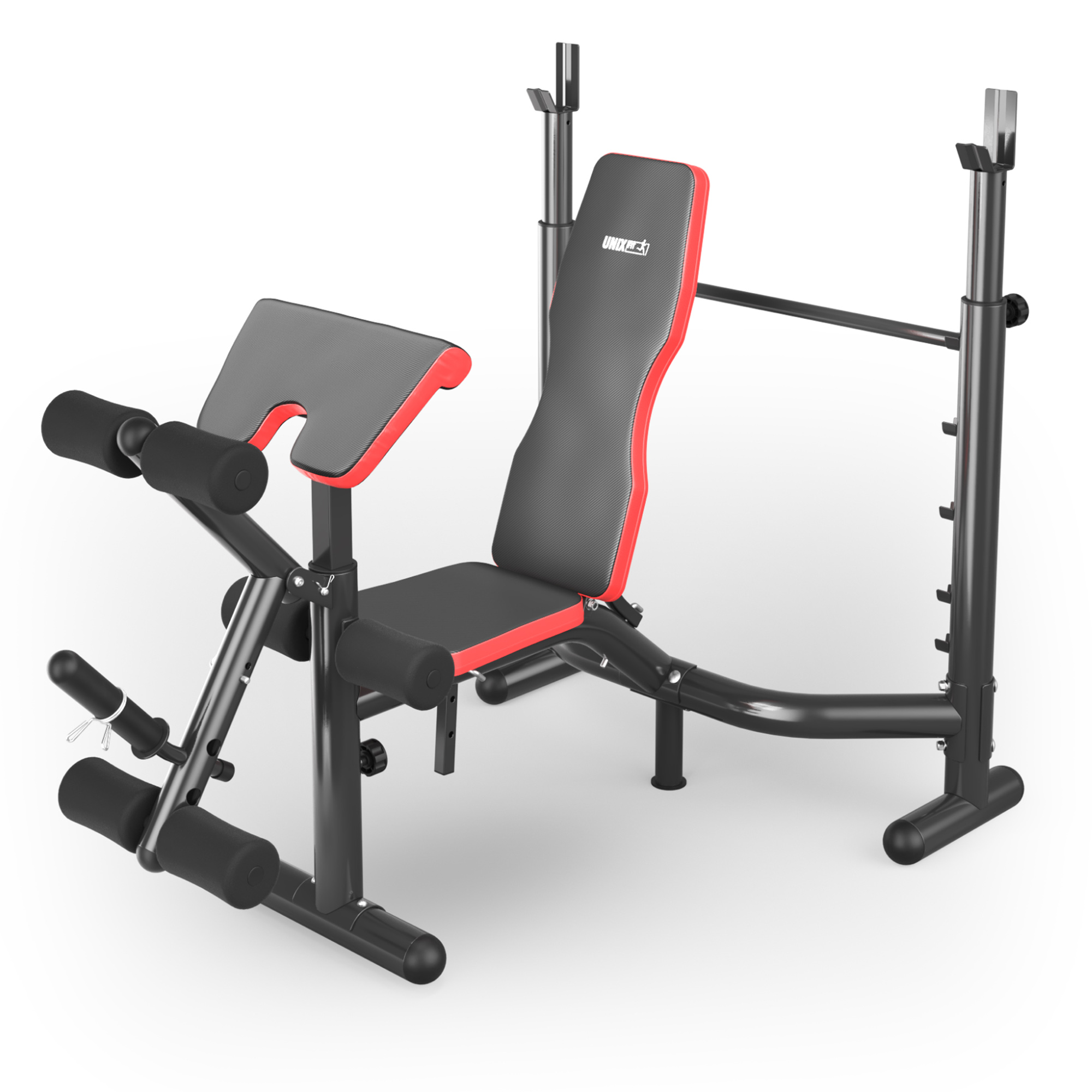 Скамья силовая со стойками UnixFit BENCH 135 BSBNRK135 2000_2000