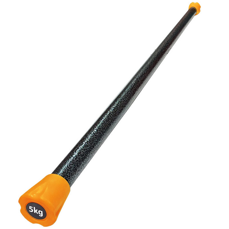 Бодибар Sportex гладкий хамертон 5 кг (оранжевый) 800_800