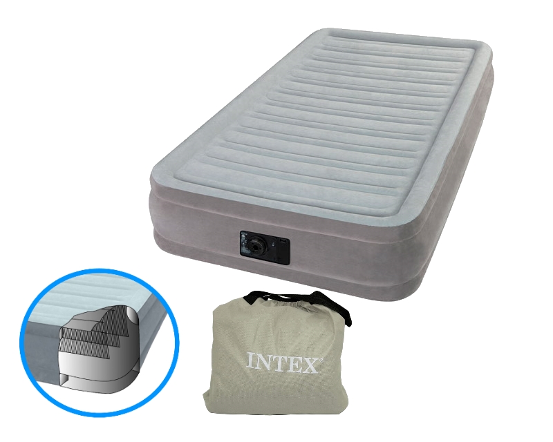 Надувная кровать Intex Comfort-Plush 99х191х33см, встроенный насос 220V 67766 800_640