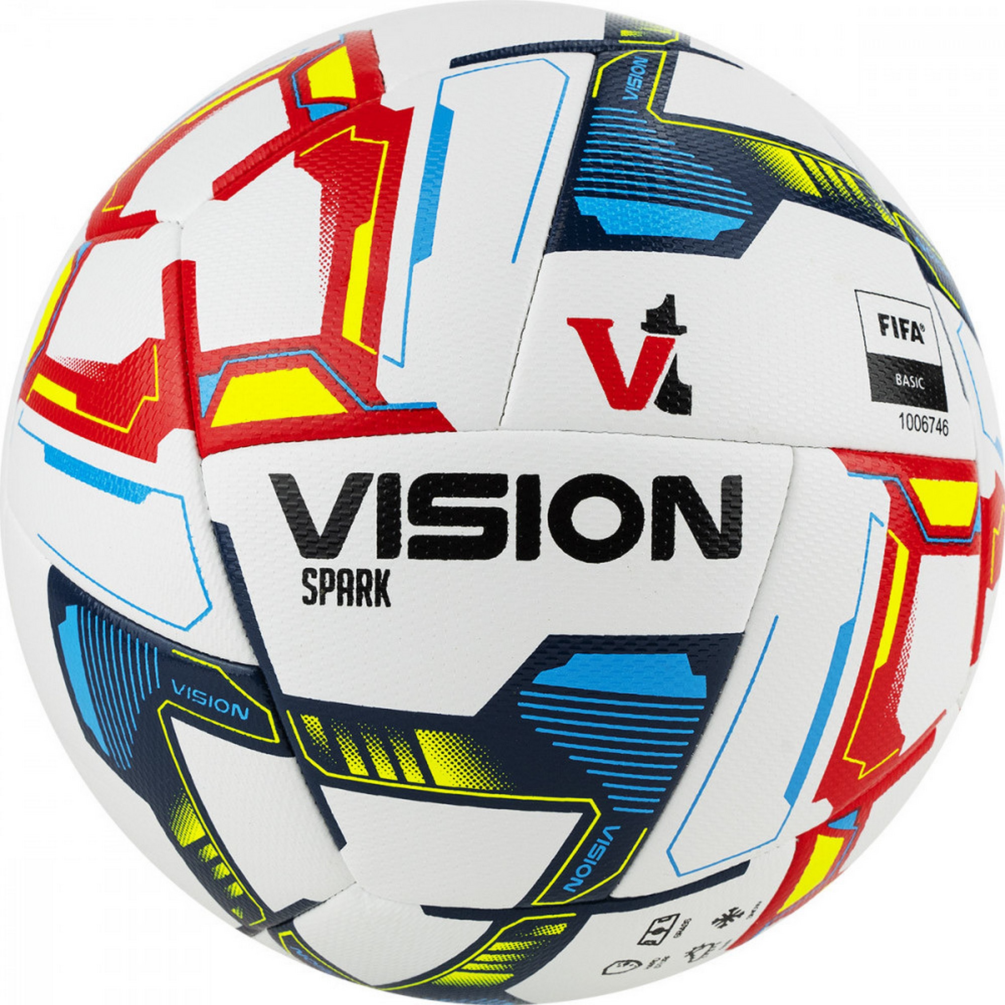 Мяч футбольный Torres Vision Spark, FIFA Basiс FV321045 р.5 2000_2000
