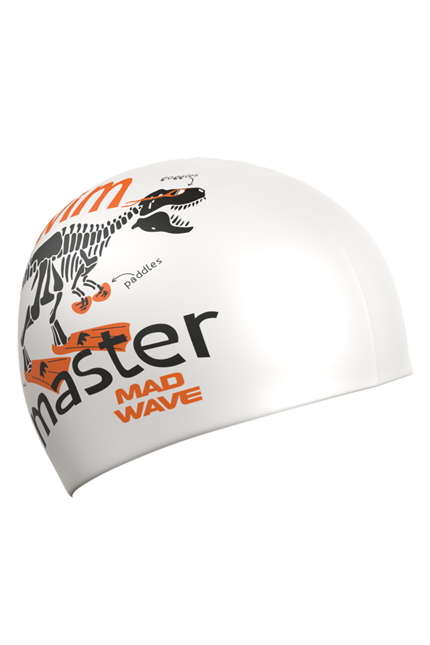 Силиконовая шапочка MadWave Swim master big M0554 27 0 02W белый 870_1305