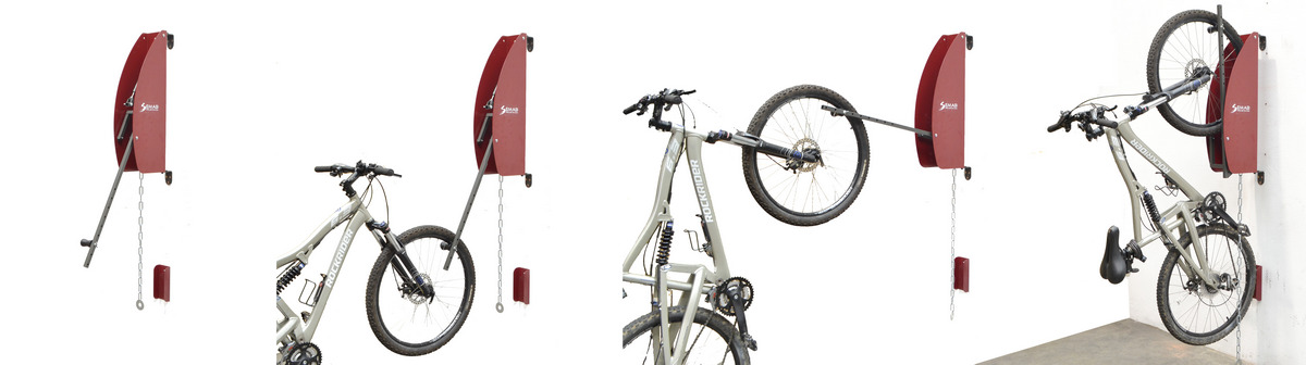 Настенный газлифт для велосипеда Капля Hercules 32665 1200_336