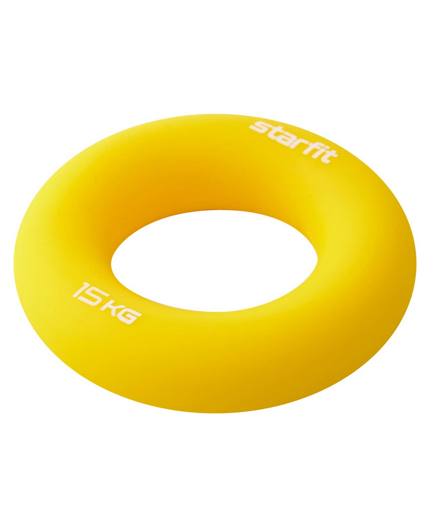 Эспандер кистевой Star Fit Кольцо, d8,8 см, 15 кг, силикогель ES-404 желтый 1667_2000