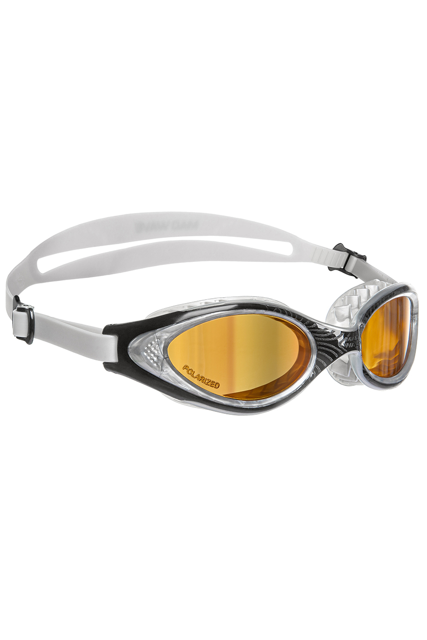 Очки для плавания Mad Wave Flame II Polarized M0424 20 0 01W черный 870_1305