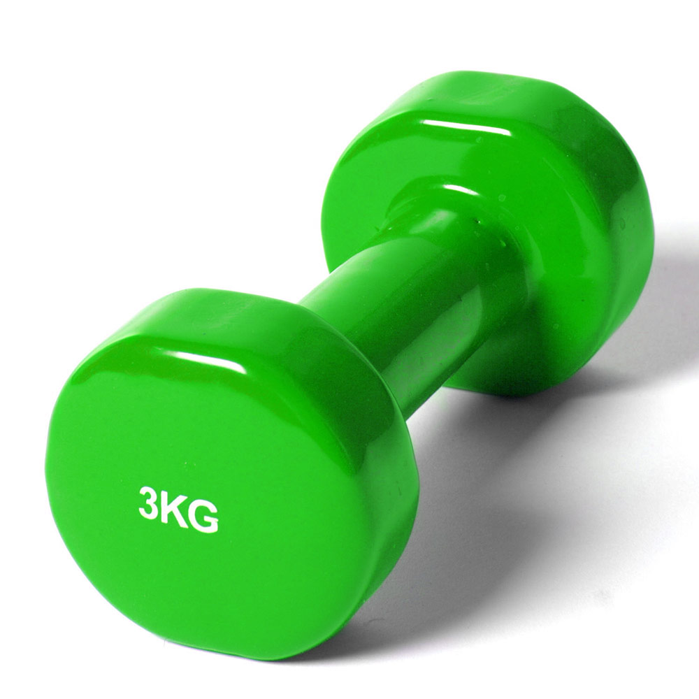 Гантель Sportex виниловая York 3.0 кг (зеленая) B35018 1000_1000