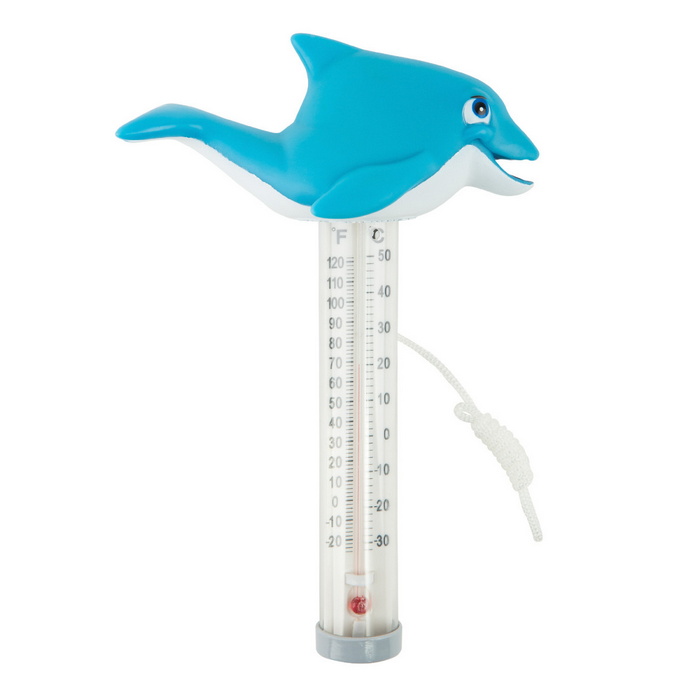 Термометр-игрушка Kokido Дельфин для измерения темп. воды в бассейне (K785BU/6P) AQ12220 700_700