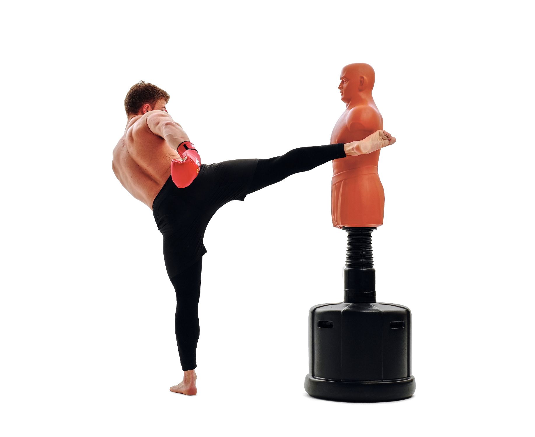 Манекен DFC Higher Boxing Punching Man-Medium TLS-BH бежевый 1834_1500