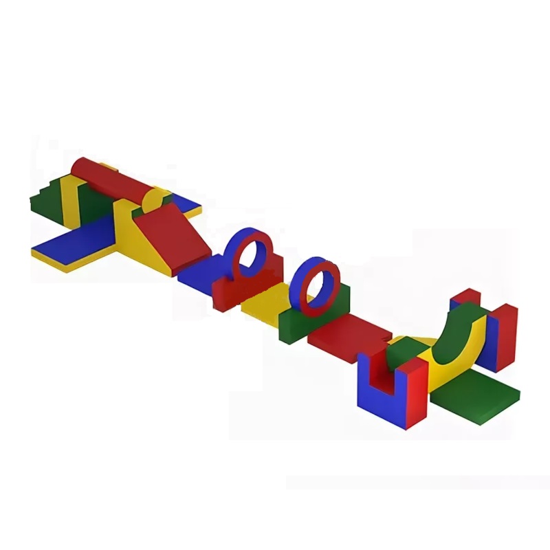 Игровой модуль детская полоса препятствий 18 элементов Dinamika ZSO-002887 800_800