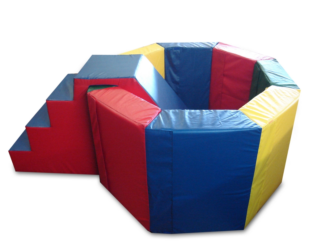 Сухой бассейн разборный восьмиугольный расчитан на 600 шариков ФСИ 6447 1000_800
